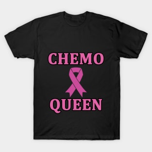 Chemo Queen cancer survivor T-Shirt